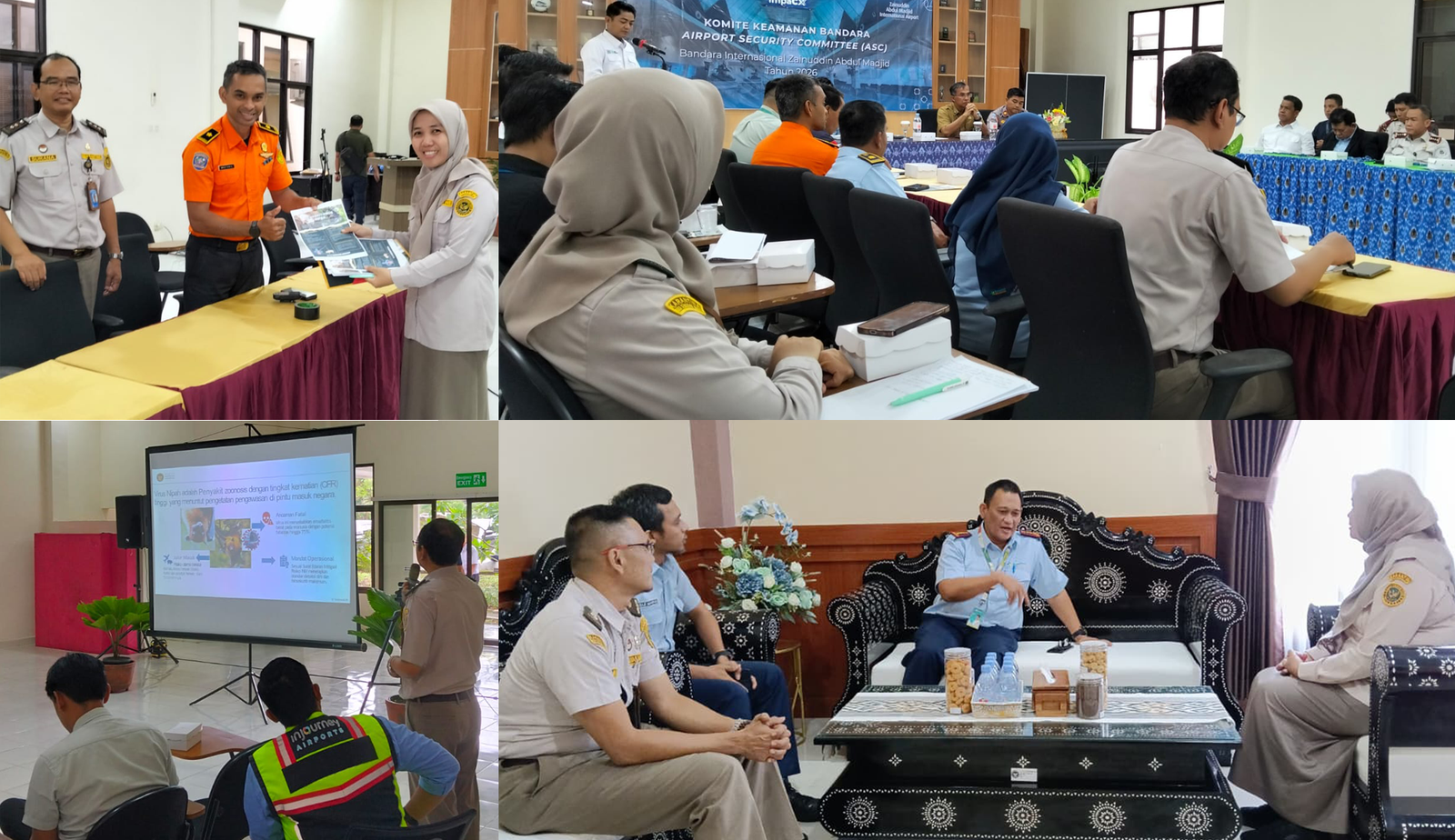 Perkuat Sinergi, Karantina NTB Tingkatkan Kewaspadaan Terhadap Ancaman Penyakit Nipah